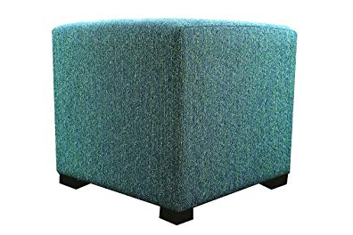 MJL Furniture Designs Upholstered Cubed/Square Olivia Series Ottoman, 17