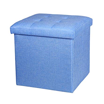 NISUNS OT02 Folding Storage Ottoman Cube Foot Rest Stool Seat.15